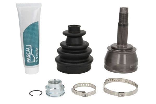 CV-gewricht buitenste Links/Rechts (22z/22z/51mm) past: FIAT DOBLO 1.2-1.9D 03.01-