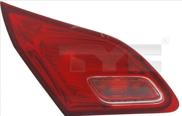 Achterlicht Links (binnen, kleur van het glas red/wit) past: OPEL ASTRA J Hatchback 09.12-04.18