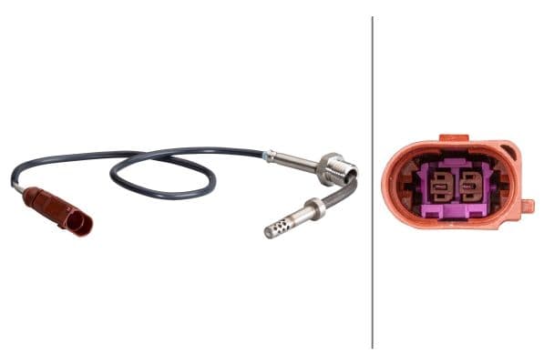 Uitlaatgastemperatuursensor (Vóór DPF) past: AUDI A3  SEAT ALTEA, ALTEA XL, LEON, TOLEDO III  SKODA OCTAVIA II, SUPERB II  VW EOS, GOLF PLUS V, GOLF V, JETTA III 1.9D/2.0D 05.03-12.13
