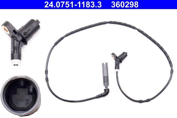 ABS-sensor Achter Links/Rechts past: BMW 3 (E46) 3.0/3.0D 10.99-08.06