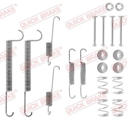 Accessory Kit, brake shoes