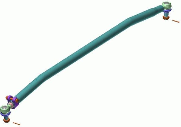 Remklauw juk Achter Links/Rechts past: AUDI A1, A2, A3, TT  CITROEN C2, C2 ENTERPRISE, C3 AIRCROSS I, C3 AIRCROSS II, C3 I, C3 II, C3 III, C3 PICASSO, C3 PLURIEL, C4, C4 CACTUS 1.0-2.5 03.93-