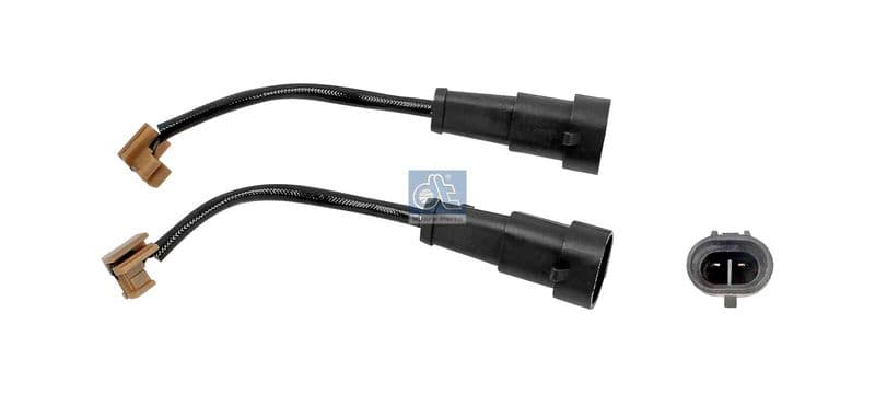 Warning Contact, brake pad wear