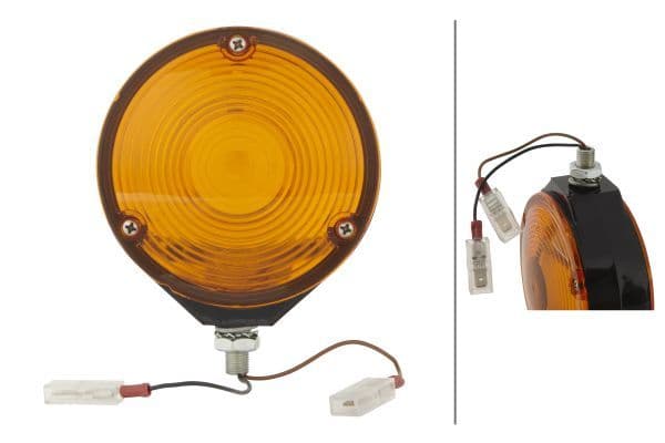 Controlelampje, zijkant Links/Rechts (P21W, met lampvoet) past: IVECO MK, P/PA-HAUBENFAHRZEUGE 01.83-12.93