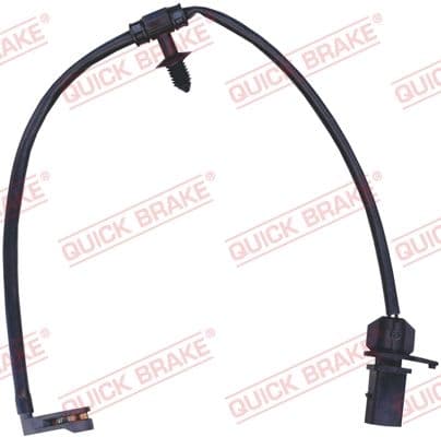 Warning Contact, brake pad wear