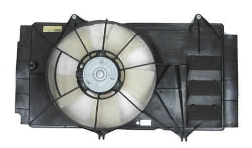 Radiatorventilator (met huisvesting) past: TOYOTA YARIS, YARIS VERSO 1.4D 09.00-09.05