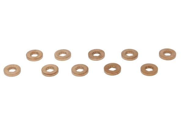 CR Injector sluitring SIEMENS  VDO prijs per 10 pcs (systeem DV4, binnendiameter 7mm, buitendiameter 16mm, dikte 2,5mm) past: CITROEN C1, C2, C2 ENTERPRISE, C3 I, C3 II, C3 PLURIEL 1.4D 11.01-
