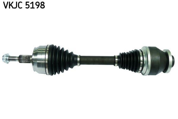As van de aandrijfas Voor Links 613mm past: VW CALIFORNIA T5 CAMPER, MULTIVAN T5, TRANSPORTER T5 1.9D-3.2 04.03-08.15