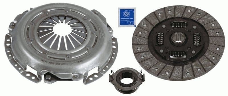 Koppelingskit met lager (225mm) past: TOYOTA AVENSIS 2.0 01.03-11.08