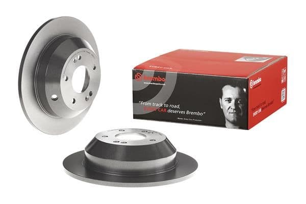 Brake disc Achter Links/Rechts past: HYUNDAI GRAND SANTA FÉ, SANTA FE IV, SANTA FÉ II, SANTA FÉ III  KIA SORENTO II 2.0D-3.5 11.05-11.20