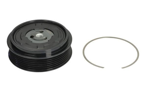 Airco compressor koppeling compleet (DENSO 6SEU16C 6PK 100mm) past: BMW 1 (E81), 1 (E82), 1 (E87), 1 (E88), 3 (E90), 3 (E91), 3 (E92), 3 (E93), X1 (E84) 2.0D 06.04-06.15