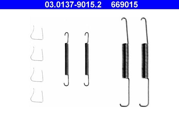 Accessory Kit, brake shoes