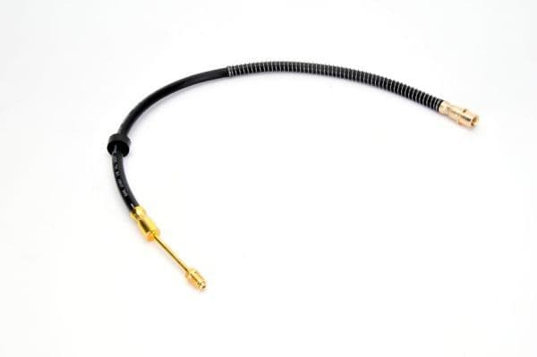 Remleiding/slang flexibel Achter Rechts (lengte 640mm, F10x1/M10x1) past: CITROEN C5 II, C5 III, C6  PEUGEOT 407, 508, 508 I 1.6-3.0D 03.04-