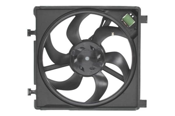 Radiatorventilator (met huisvesting, (EN) with radiator fan frame (Zarge)) past: SEAT MII  SKODA CITIGO  VW LOAD UP!, UP! 1.0/1.0CNG/Electric 08.11-11.23