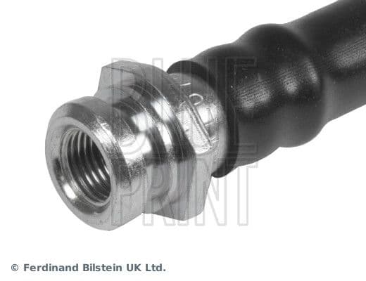 Remleiding/slang flexibel Achter Links/Rechts (lengte 394mm, M10x1) past: ISUZU D-MAX I 2.5D/3.0D 05.02-10.12