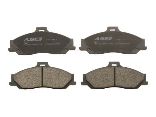 Remblokken set Voor , past: FORD RANGER  MAZDA 323 S VI, B-SERIE, BT-50 1.6-4.0 09.98- 1833 DOUBLE CAB