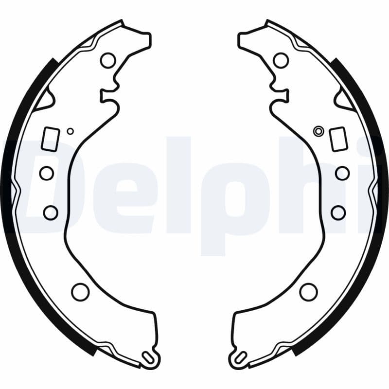Brake shoe set