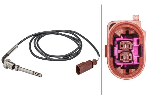 Uitlaatgastemperatuursensor (Vóór DPF) past: PORSCHE CAYENNE  VW TOUAREG 3.0D 11.07-05.18