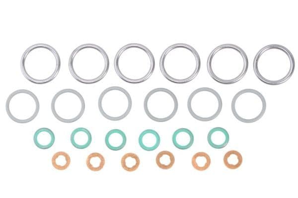 Reparatieset (prijs per 6 set) past: MERCEDES ACTROS, ANTOS, AROCS, OH, TOURO (O 500), UNIMOG  NEOPLAN EUROLINER 10.7D-7.7D 03.96-