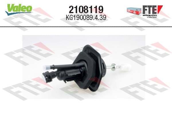Hoofdcilinder koppeling (19/19,05mm), voertuig met het stuurwiel op de links past: VOLVO C30, C70 II, S40 II, V50  FORD C-MAX, C-MAX II, FOCUS C-MAX, FOCUS II, FOCUS III 1.0-2.5 10.03-