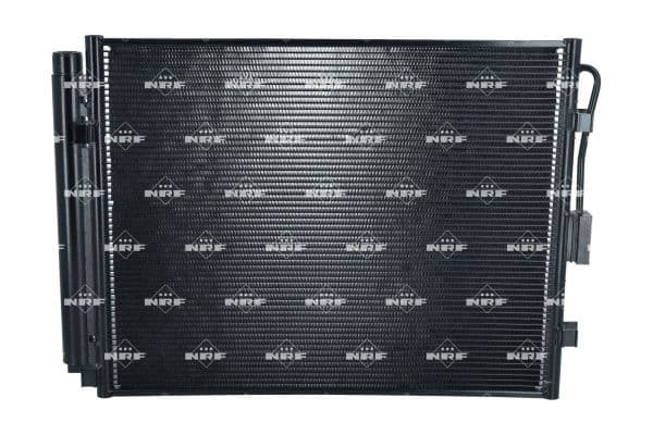 A/C condensator (met droger) past: KIA SOUL I 1.6/1.6D/1.6LPG 02.09-12.14