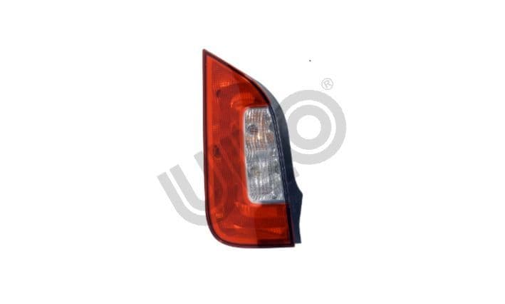 Achterlicht Links (kleur indicator wit, kleur van het glas red) past: SKODA CITIGO 10.11-