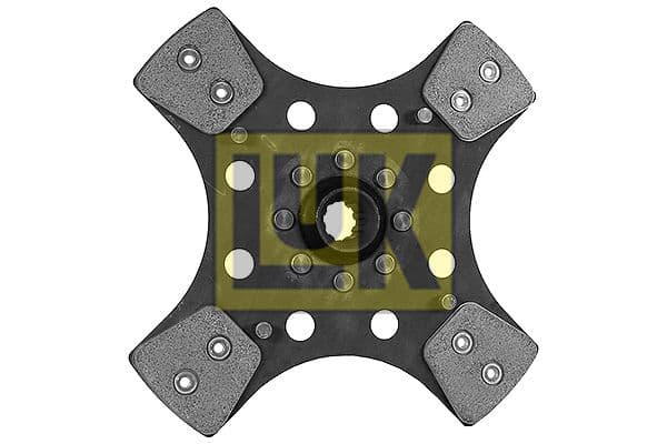 Koppelingsplaat/plaat keramiek (280mm  aantal peddels: 4) past: URSUS 11034, 11054, 11064  CASE IH 105 C, 85 A 2WD, 85 A 4WD, 85 C, 95 A 2WD, 95 A 4WD, 95 C, JX100, JX75, 1060 C, 1060 V, 1070 C