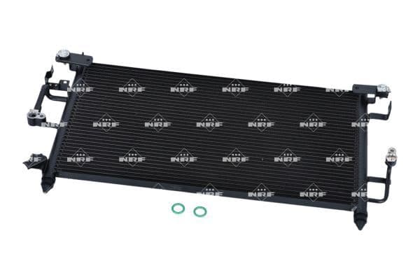 A/C condensator past: TOYOTA LAND CRUISER, LAND CRUISER 80 2.4D-4.5 11.84-12.97