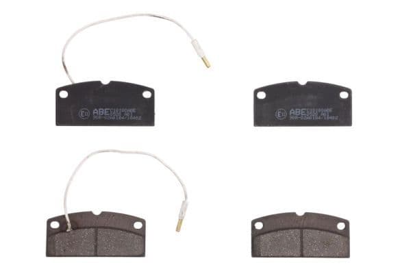 Remblokken set Voor , past: AIXAM 500, A.721, A.741, A.751, CROSSLINE 0.4D/0.5/0.5D 10.90-