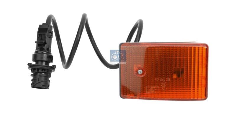 Controlelampje, zijkant Links (kleur van het glas: oranje, P21W, met lampvoet) past: MERCEDES ACTROS, ACTROS MP2 / MP3 04.96-