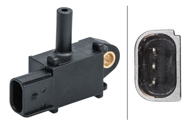 Uitlaatgassen druksensor (aantal pinnen: 3) past: FORD B-MAX, ECOSPORT, FIESTA VI, FOCUS III, TOURNEO COURIER B460, TRANSIT COURIER B460 1.5D/1.6D 02.10-