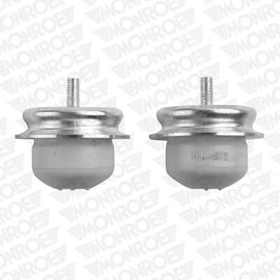 Schokbreker montage kit Achter past: SMART CABRIO, CITY-COUPE, FORTWO, ROADSTER 0.6/0.7/0.8D 07.98-01.07