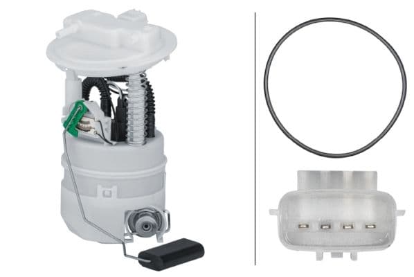 Elektrische brandstofpomp (module) past: RENAULT CLIO IV 1.2/1.2LPG 11.12-08.21