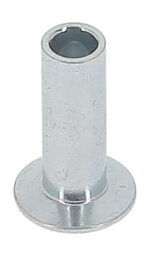 Rivet, drum brake lining