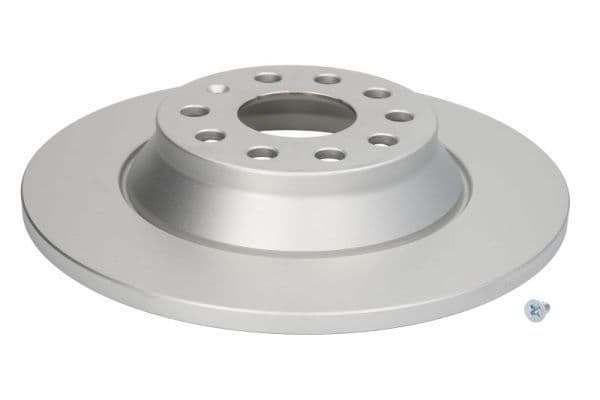 Brake disc Achter Links/Rechts (gecoat) past: AUDI A3, Q3, TT  SEAT ALHAMBRA, TARRACO  SKODA FABIA I, FABIA I PRAKTIK, KODIAQ I, SUPERB II, SUPERB III  VW ARTEON 1.0-3.6 05.04-