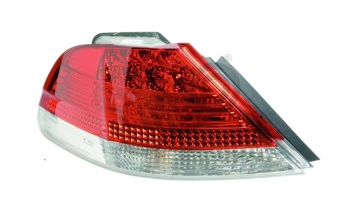 Achterlicht Links (extern, LED, kleur indicator geel/transparant, kleur van het glas red) past: BMW 7 E65, E66, E67 Saloon 01.05-12.09