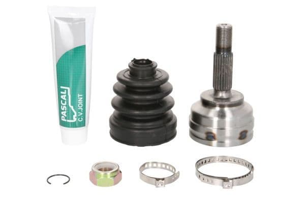 CV-gewricht buitenste Links/Rechts (28z/21z/52mm) past: RENAULT CLIO II, KANGOO, KANGOO EXPRESS, THALIA I 1.2/1.2LPG/1.4 08.97-