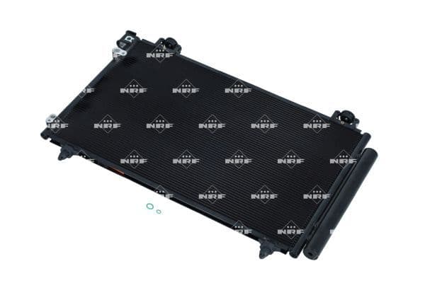 A/C condensator (met droger) past: TOYOTA AVENSIS 1.6-2.4 03.03-11.08