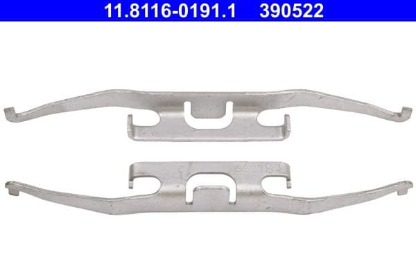 Remblok montagekit achter past: MERCEDES SPRINTER 2-T (B901, B902), SPRINTER 3,5-T (B909), SPRINTER 3-T (B903)  VW LT 28-35 II, LT 28-46 II 2.1D-2.9D 01.95-