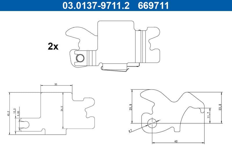 Remschoen reparatieset past: VW CRAFTER, GRAND CALIFORNIA CAMPER 2.0D/Electric 09.16-