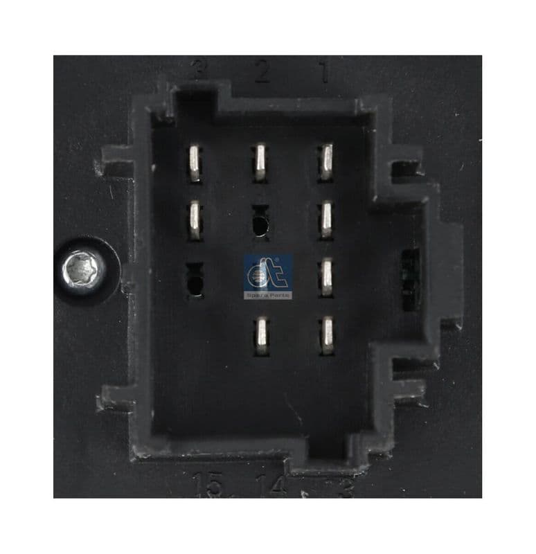 Lichtschakelaar main (met waarschuwingslichtschakelaar) past: SCANIA G I, K I, N BUS, P I, R I, T 01.03-