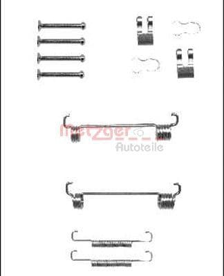 Accessory Kit, parking brake shoes