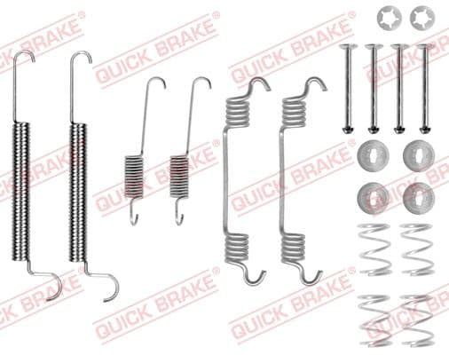Accessory Kit, brake shoes