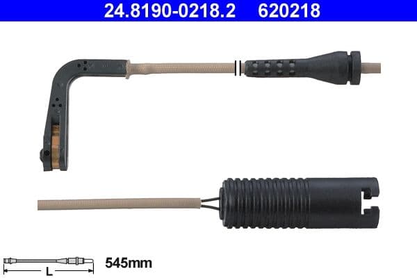 Sensor remblokslijtage Achter past: BMW 5 (E39), Z8 (E52) 2.0-4.9 09.95-12.03
