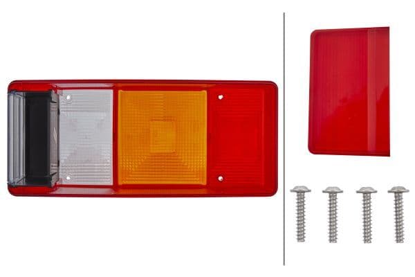 Lampenkap, achter Rechts