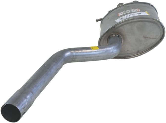 Uitlaatsysteem achterste geluiddemper past: SKODA OCTAVIA II 1.9D 06.04-12.10