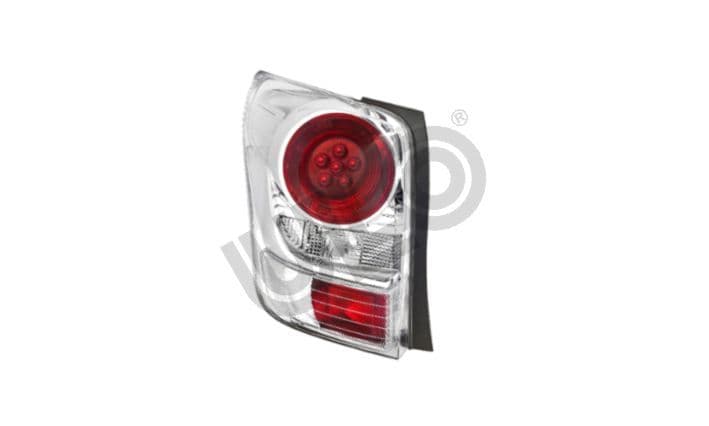 Achterlicht Links (kleur indicator wit, kleur van het glas red/wit) past: TOYOTA VERSO 10.12-08.18
