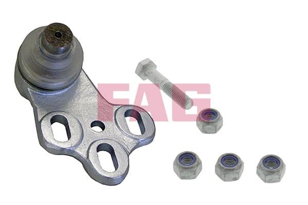 Kogelgewricht van de as Links (bodem voor) (diameter kegel 19mm) past: AUDI 80 B3, 80 B4, CABRIOLET B3, COUPE B3 1.6-2.8 09.86-08.00