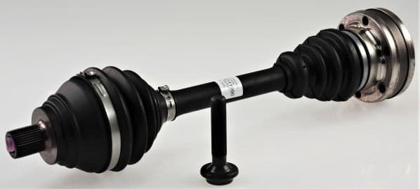 As van de aandrijfas Voor Links 487mm (gereviseerd, (EN) OE Technology UF 50°) past: AUDI Q3 1.4 10.13-10.18