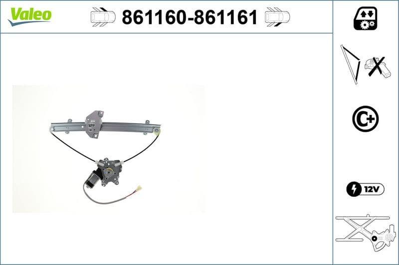Start elektromagneet (24V) past: DAF  SCANIA